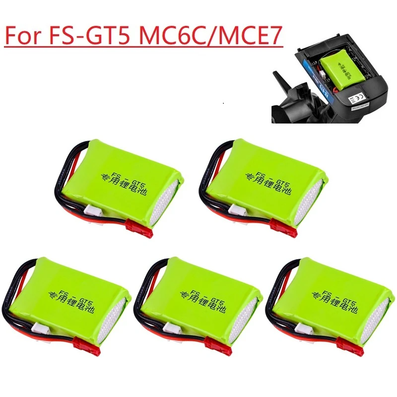 7.4V 1500mAh lipo Battery for Flysky FS-GT5 Transmitter RC Models Parts Toys accessories 7.4v Rechargeable Battery for MC6C MCE7