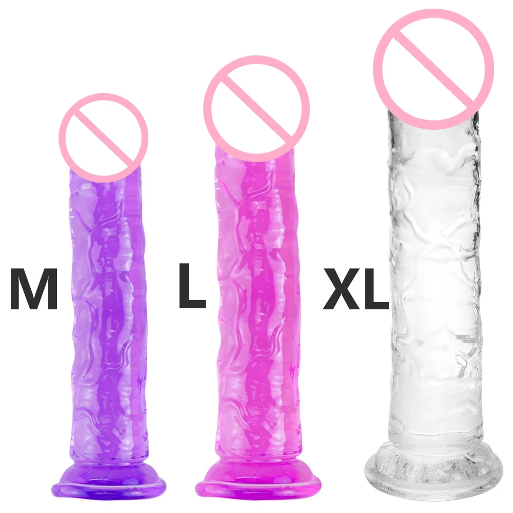 Realistic Dildo With Super Strong Sex Toys for Couples Soft Jelly Big Penis G-Spot Masturbator Women Dildos Toy For Adults Shop