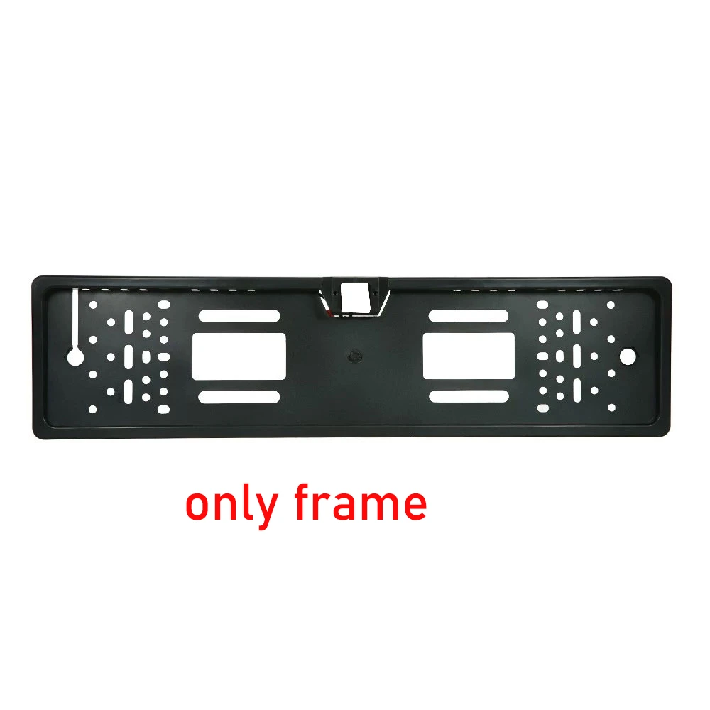 Rear View camera EU License Plate Frame Car Reverse Camera waterproof Back Up Camera