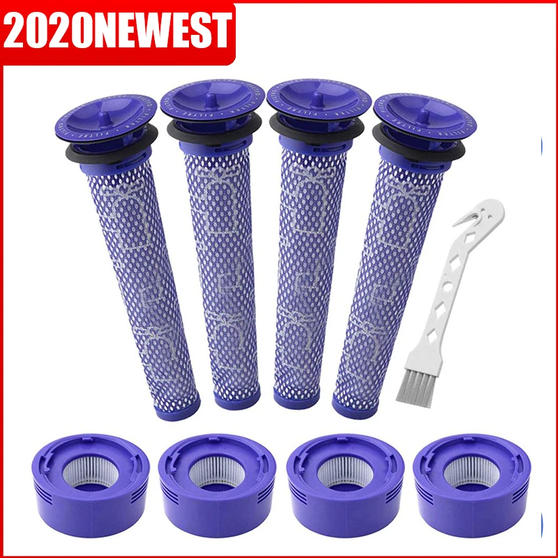 Washable Pre Filter Compatible with Dyson DC58 DC59 DC61 DC62 V7 V8 Vacuum Replacement Filters for Spare Part # 965661-01