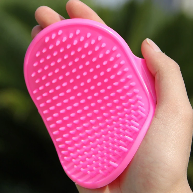 Dog Cat Bath Brush Pet Comb Rubber Glove Hair Fur Grooming Massaging Massage Glove Pet Shower Dog Brushes Drop Shipping