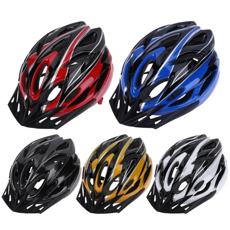 New Ultra-light Safety Sports Bike Helmet Road Bicycle Helmet Mountain Bike MTB Racing Cycling 18 Hole Helmet