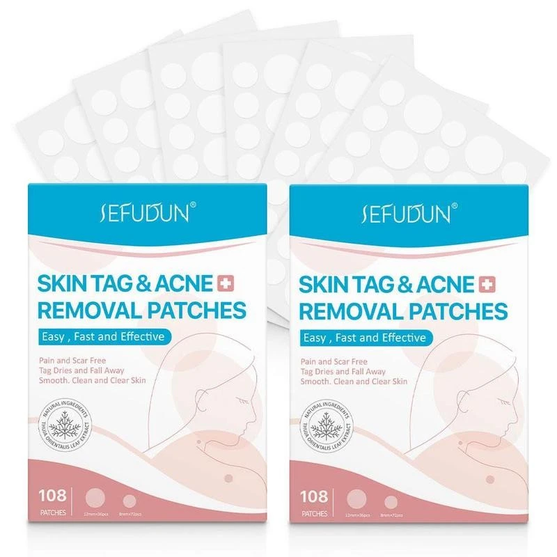 Acne Skin Tag Remover Beauty Acne Patch Wart Removal Patch Invisible Patch Stickers Removal Skin Blackhead Care