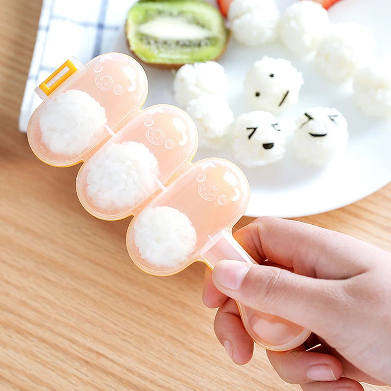 1PC Creativity Rice Ball Molds Sushi Mold Maker DIY Sushi Maker Onigiri Rice Mold Kitchen Sushi Making Tools Bento Accessories