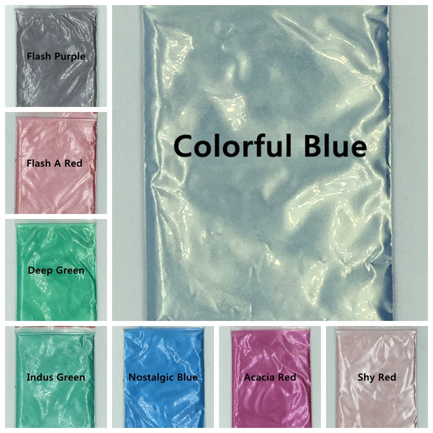 10g Mica Powder Epoxy Resin Dye Pearl Pigment Natural Mica Mineral Powder DIY Glitter Epoxy Mold Jewelry Making Material