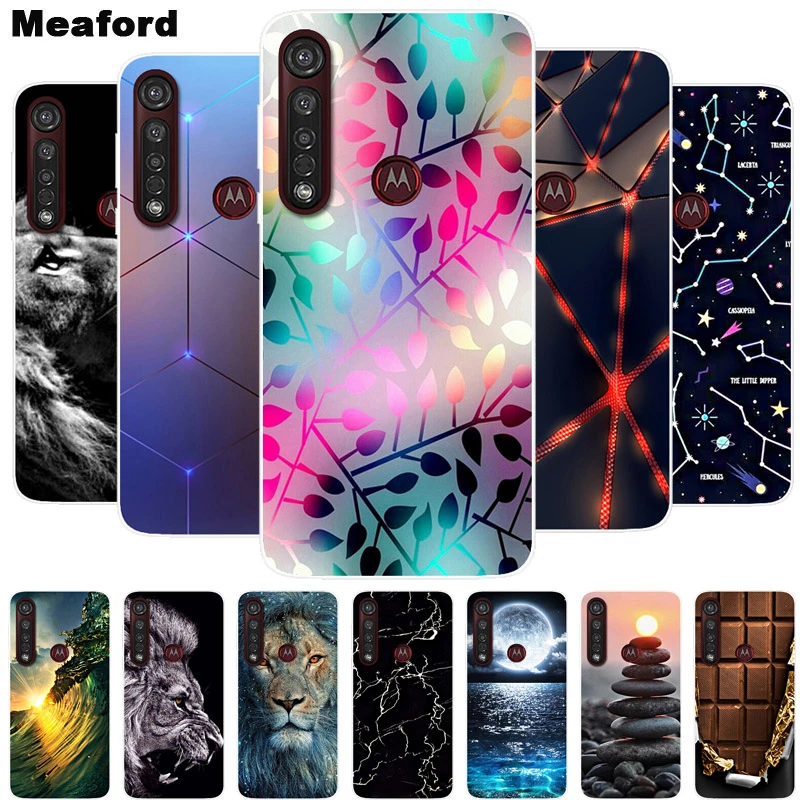 For Motorola Moto G8 Power Case Shockproof Soft silicone TPU Back Cover For Moto G8 Power Lite Phone Cases Case G8 Plus Cartoon