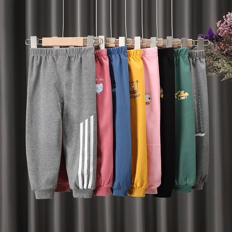 2021 Children Casual Pants Kids Baby Boy Girl Trousers For Sports Clothing Toddler Bottoms Infant Baby Clothes Pants Legging