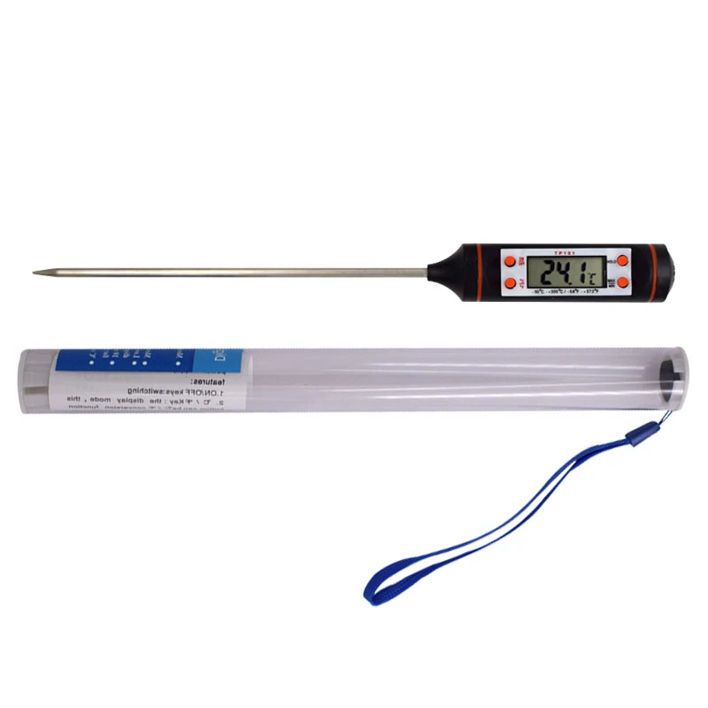 Digital Thermometer with 15cm Long Probe, Candle Making Kits, Measure Liquid Soy Paraffin Wax, Baked Milk Meat BBQ  wax melts