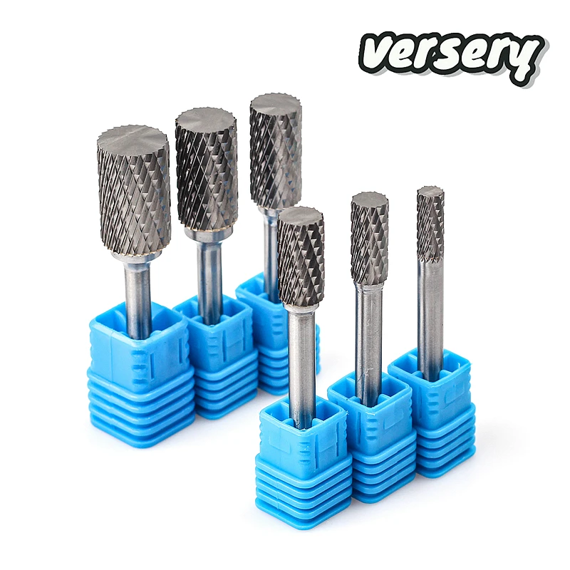Free Shipping AX Type Head Tungsten Carbide Alloy Rotary File Drill Milling Carving Bit Point Burr Die Grinder Abrasive Tools