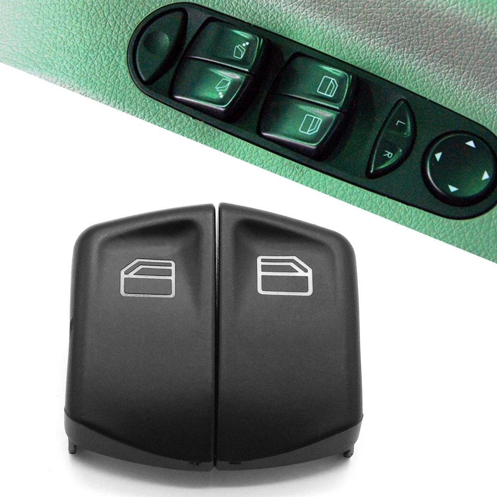 2Pcs Car Electric Power Window Switch Button Covers Cap Right & Left For Mercedes Benz Vito W639 SPRINTER MK2 W906 05-15