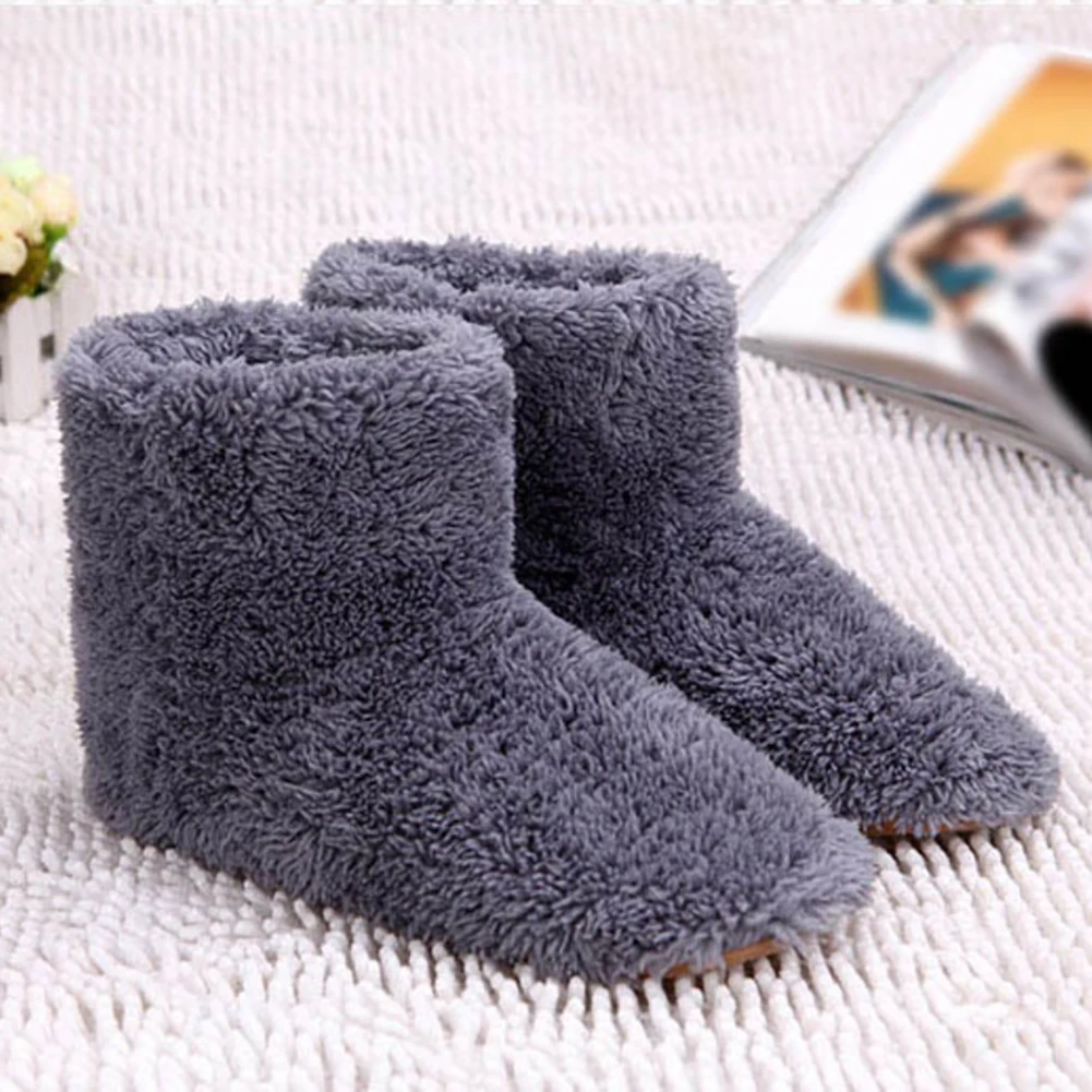 USB Heated Warm Feet Thick Flip Flop Heat Pads Warm Foot Care Treasure Warmer Shoes Winter Warming Pad Heating Insoles 5v Heater