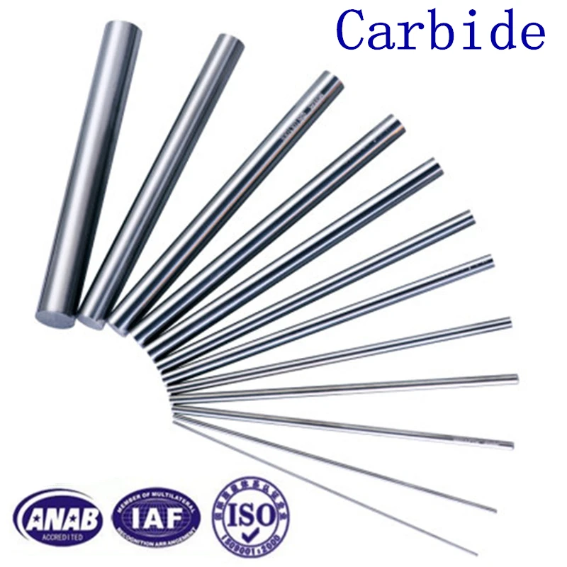 Straight Shank Metric 100mm long Carbide rod Lathe Tool tungsten steel rod alloy round rod tungsten steel round rod Abrasive