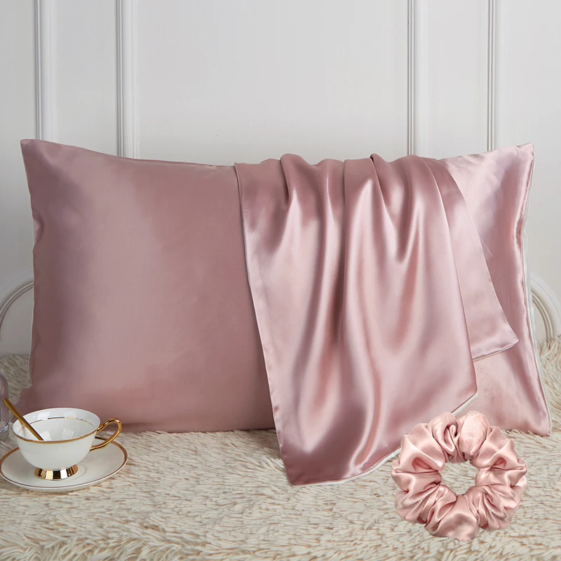 100% pure silk pillowcase real silk pillowcase natural silk pillowcase mulberry silk pillowcase Free Shipping