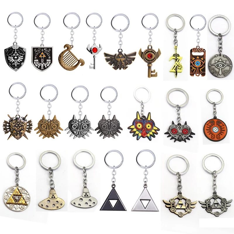 HOT Game Keychain Metal Keyring key chain for Men Women Souvenirs Jewelry Gifts