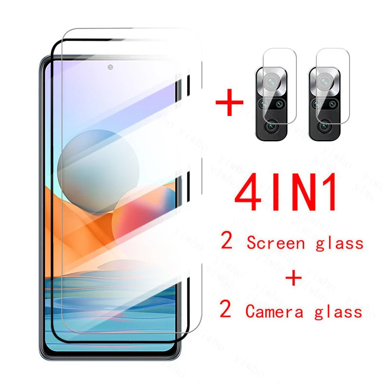 protector glass on redmi note 10 pro glass camera lens tempered glass for xiaomi note 10s 10pro pro max note10 screen protector