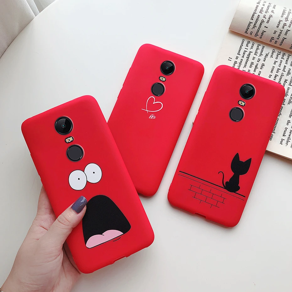 Phone Case For Xiaomi Redmi 5 5 Plus Case Soft Pattern Silicone TPU Back Cover For Xiaomi Redmi 5 Plus redmi5 Cases Coque Fundas