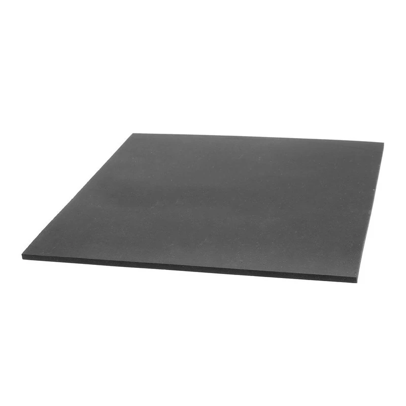 1pc Black Square Rubber Sheet Chemical Resistance High Temperature Rubber Plate 152*152*3mm best