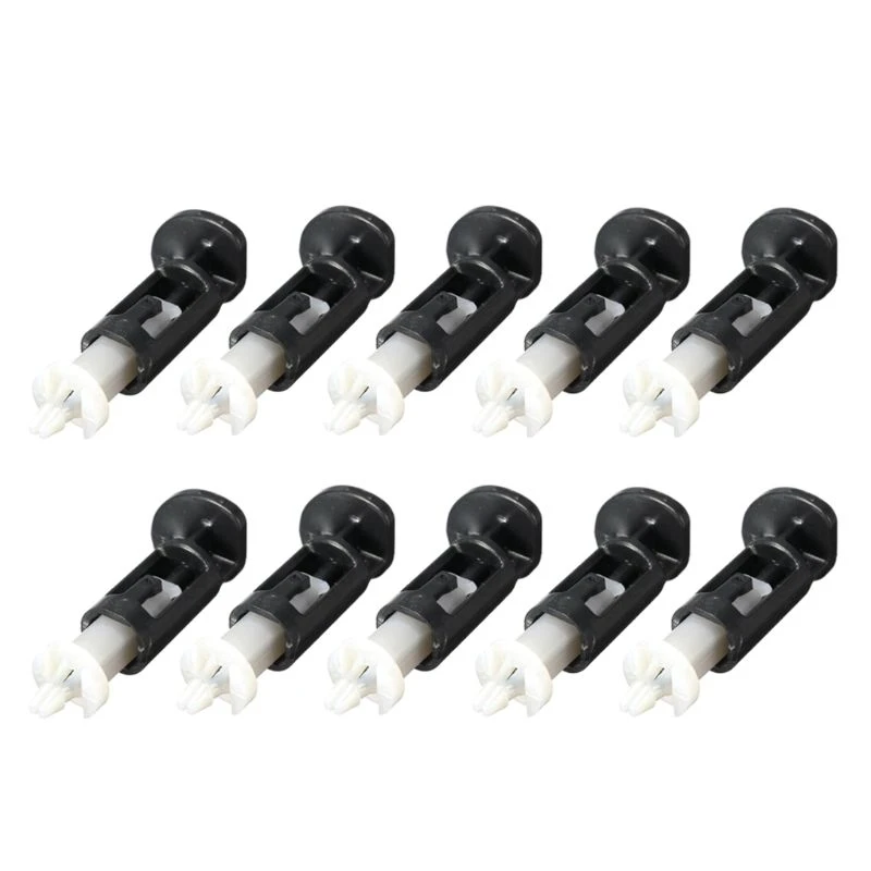 10Pair For CPU Heatsink Mount Pin Plastic Push Screw Cooler Cooling Fan Fastener Mounting Clip for Intel Socket Accessories