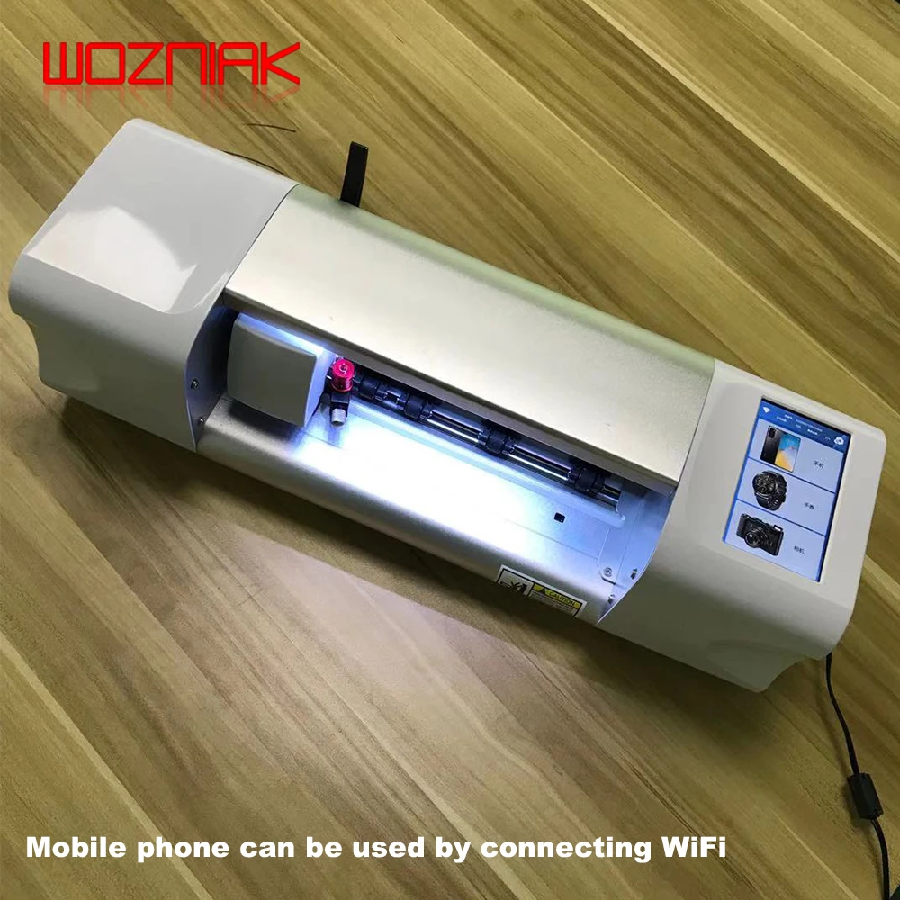 WOZNIAK Mobile Phone Hydrogel Film Curved Screen Film Cutting Machine Film Laminating For Iphone IPAD Android Posterior