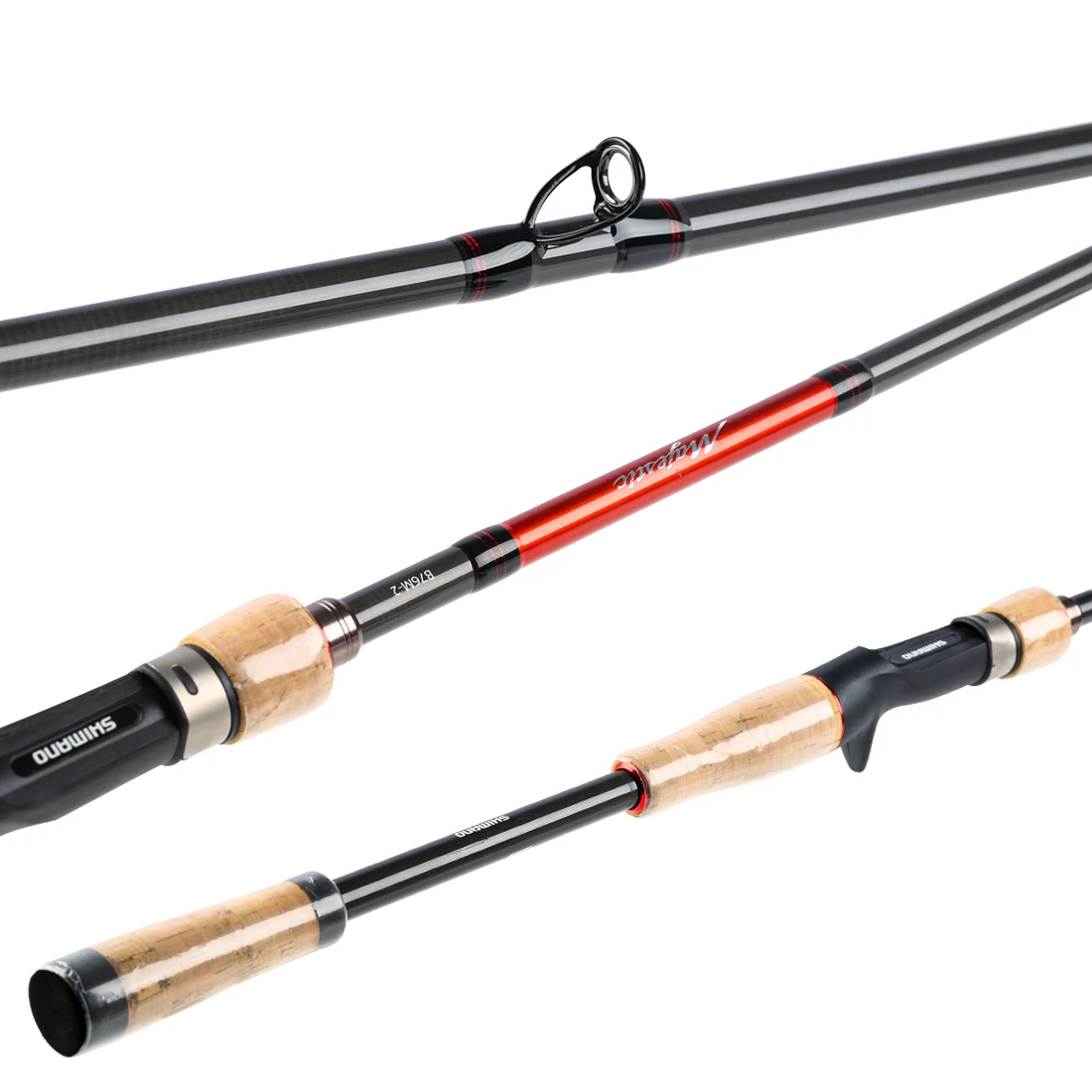 2020 SHIMANO MAJESTIC Lure Fishing Rod Cork EVA Handle O-Shaped FUJI Ring General Purpose Fishing Rod 1.98M 2.08M 2.24M 2.44M