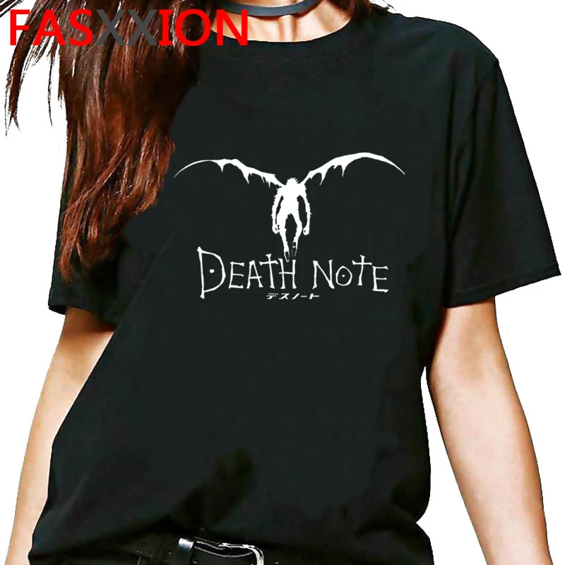 Harajuku Death Note Shinigami Ryuk Graphic T-shirt Men Kawaii Funny Vintage T Shirt Cool Japanese Anime Tshirt Cute Top Tee Male