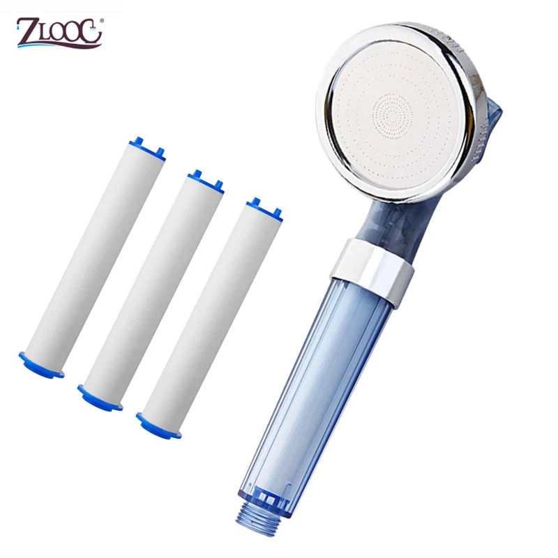 Zloog High Quality Residual Chlorine Removal PP Cotton Sediment Cartridge Filtered Filter Pure Shower Head
