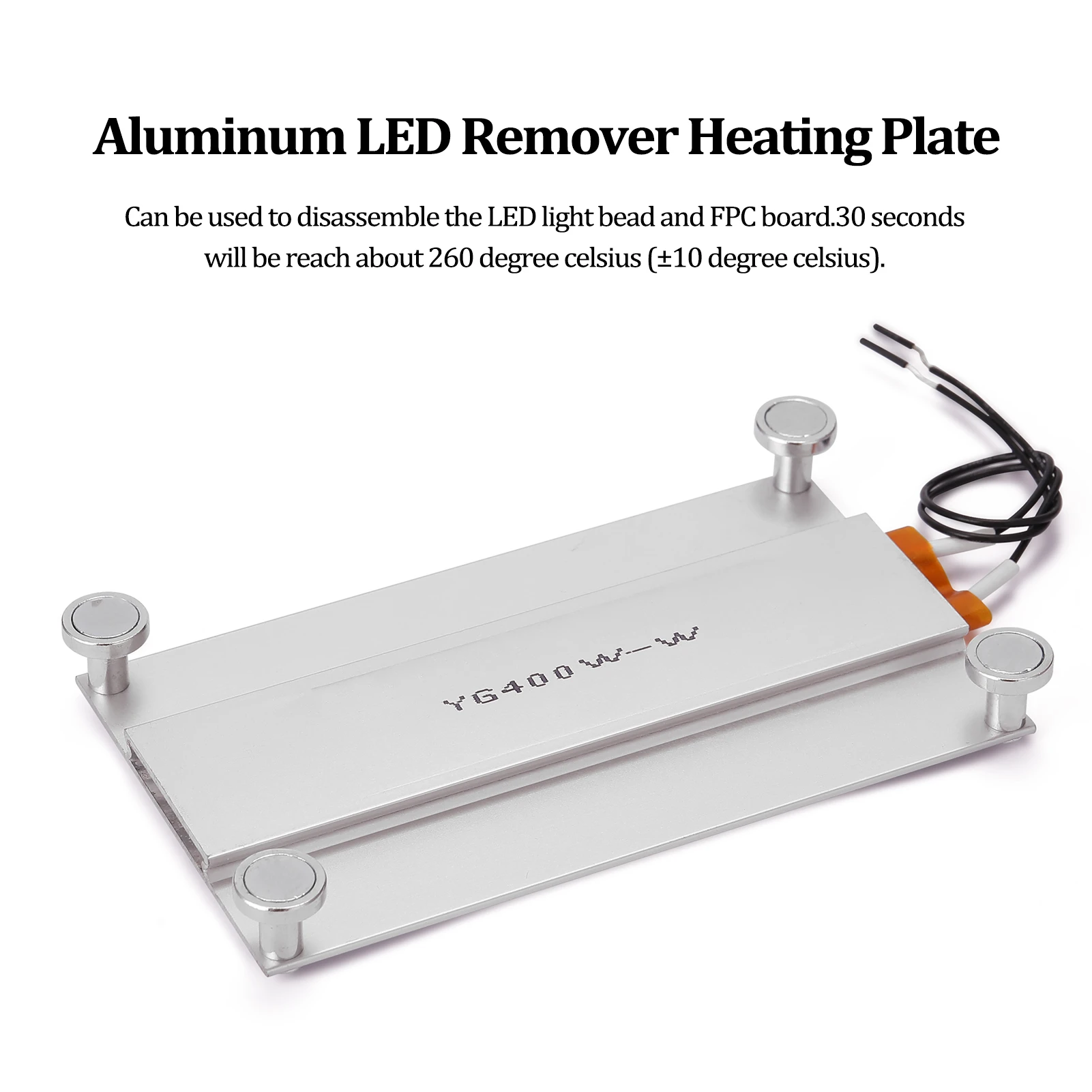 Aluminum LED Remover Heating Soldering Platform Welding BGA Station PTC Split Board Heating Plate