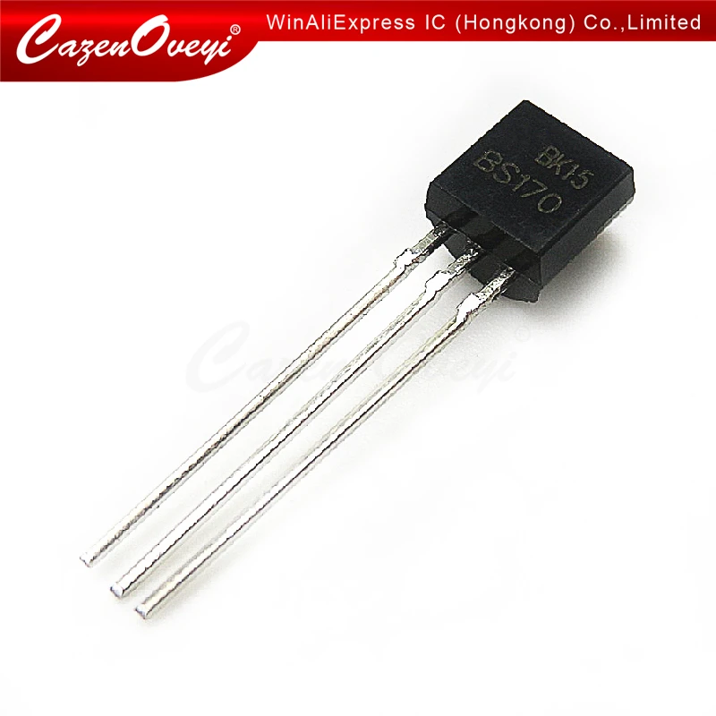20pcs/lot BS170 TO-92 MOSFET N-CH 60V 500MA new and original In Stock