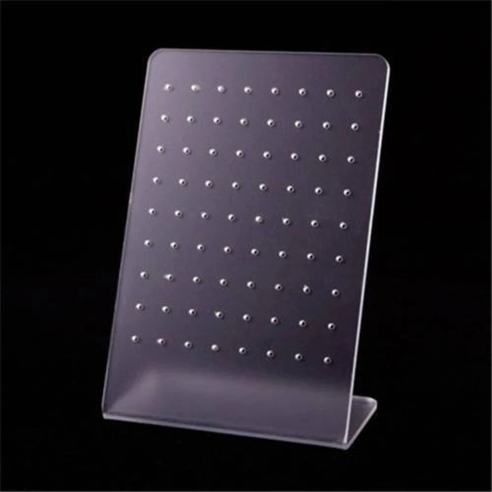 72 Holes Earring Jewelry Display Holder Rack Stand Showcase Organizer Shelf Mould Multi-layer Stud Earrings Storage Rack Storage