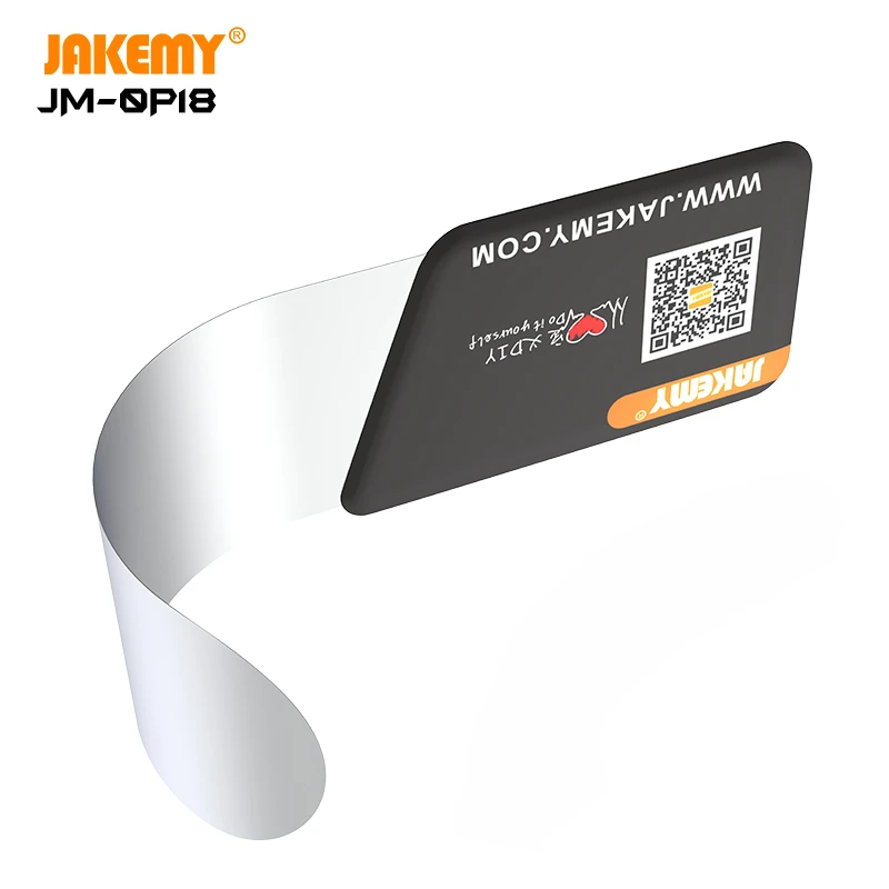 JAKEMY Newest 0.1mm Curved Screen Opener Tool Ultra Flexible Stainless Steel Disassembler Opening Knife for Mobile Phone