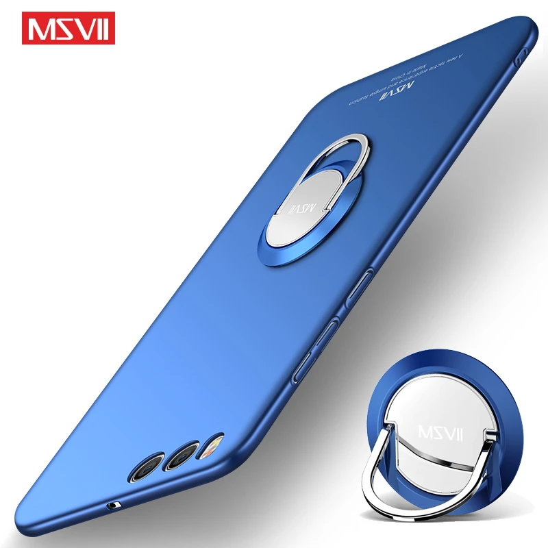 Mi Note 3 Case MSVII Finger Ring Ultra Thin Frosted Cases For Xiomi Note 3 Pro Case Metal Holder Cover For Xaomi Mi Note3 Cases