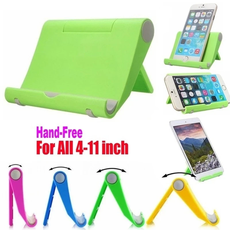 Universal Foldable Desk Phone Holder Mount Stand for Samsung S20 Plus Ultra Note 10 IPhone 11 Mobile Phone Tablet Desktop Holder