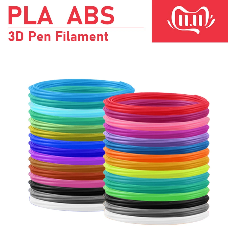 3d pen printer ABS / PLA filament ,diameter 1.75mm plastic filament abs / pla plastic 20 colors ,Safety No pollution