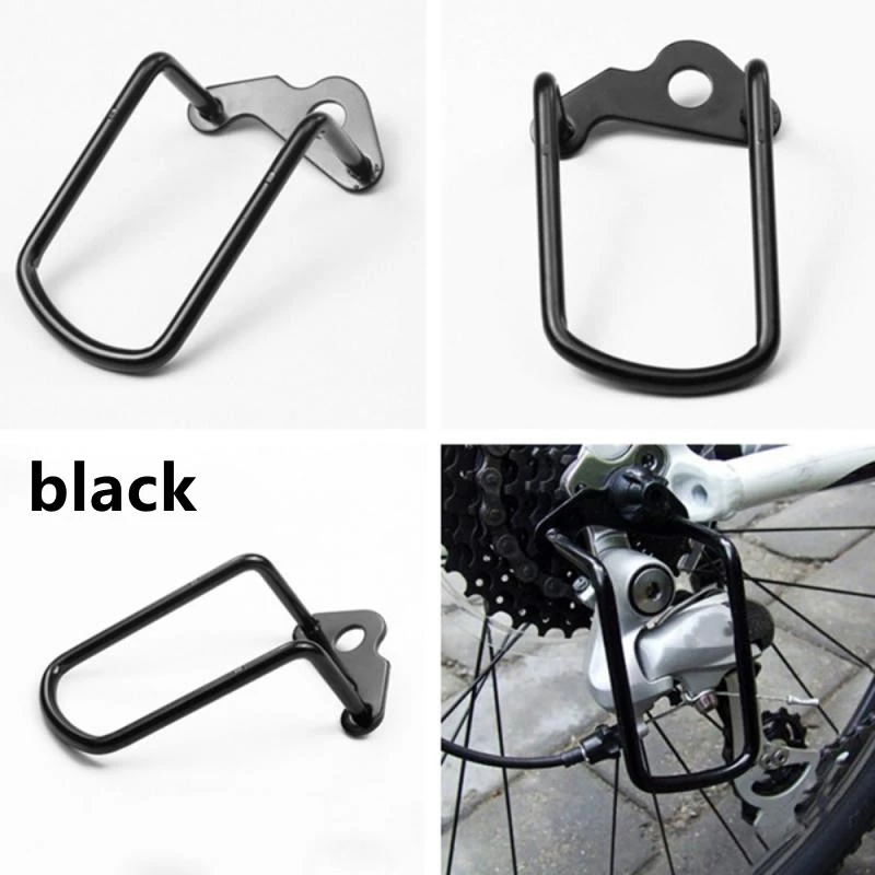 Bike Transmission Protection Iron Frame Adjustable Steel Bicycle Rear Gear Derailleur Chain Guard Protector Bicycle Accessories