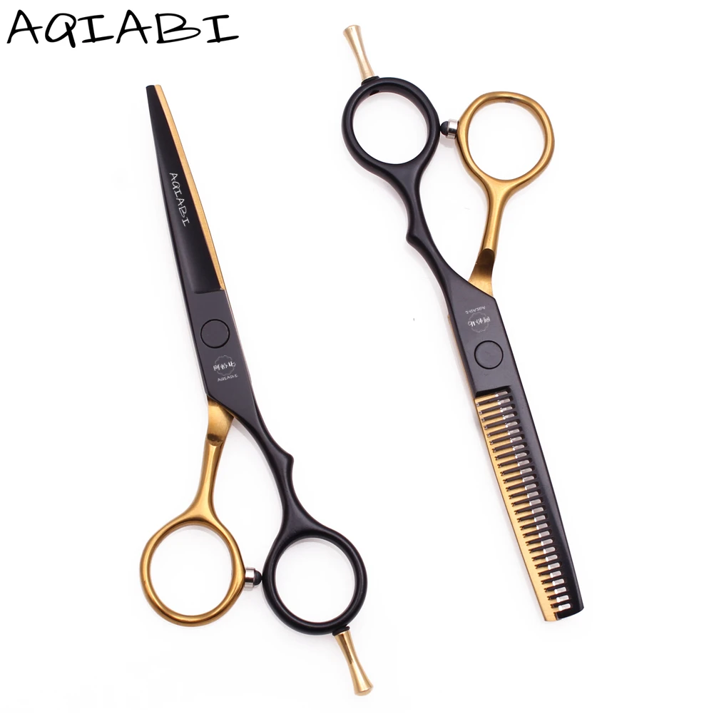5.0 5.5 6.0 6.5 7.0'' Hair Scissors Professional Barber Scissors 440C Japanese Thinning Shears Hair Cutting Hairdressing A1029