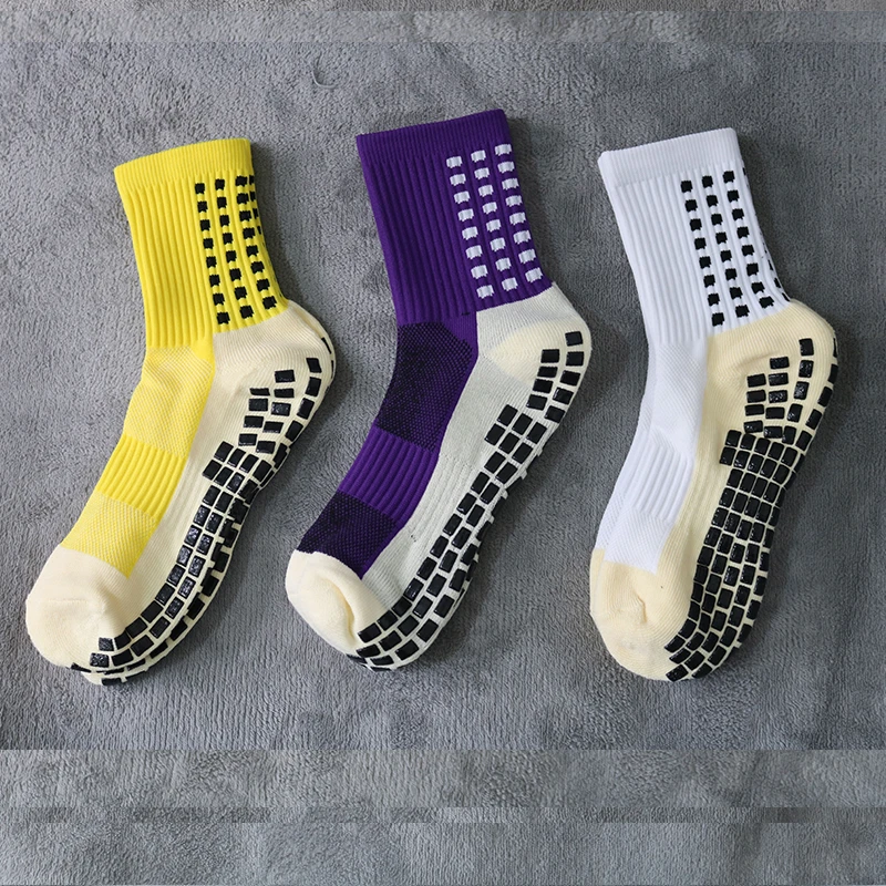 New Sports Anti Slip Soccer Socks Cotton Football Men Socks Calcetines (The Same Type As The Trusox)