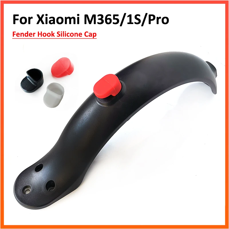 Fender Hook Silicone Sleeve For Xiaomi M365 Electric Scooter Mudguard Lightweight M365 Pro Rear Fender Hook Sleeve Buckle Cap