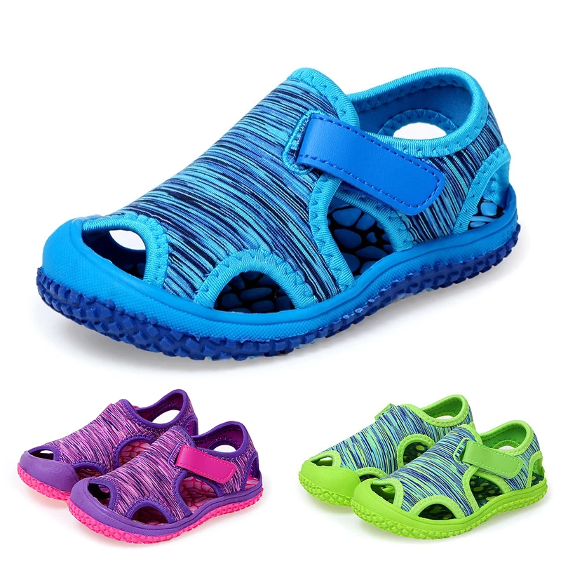 Summer Baby Boys Girls Sandals Childrens Aqua Sport Sandals Soft Non-slip Toddler Infant Shoes Kids Outdoor Beach Water Shoes