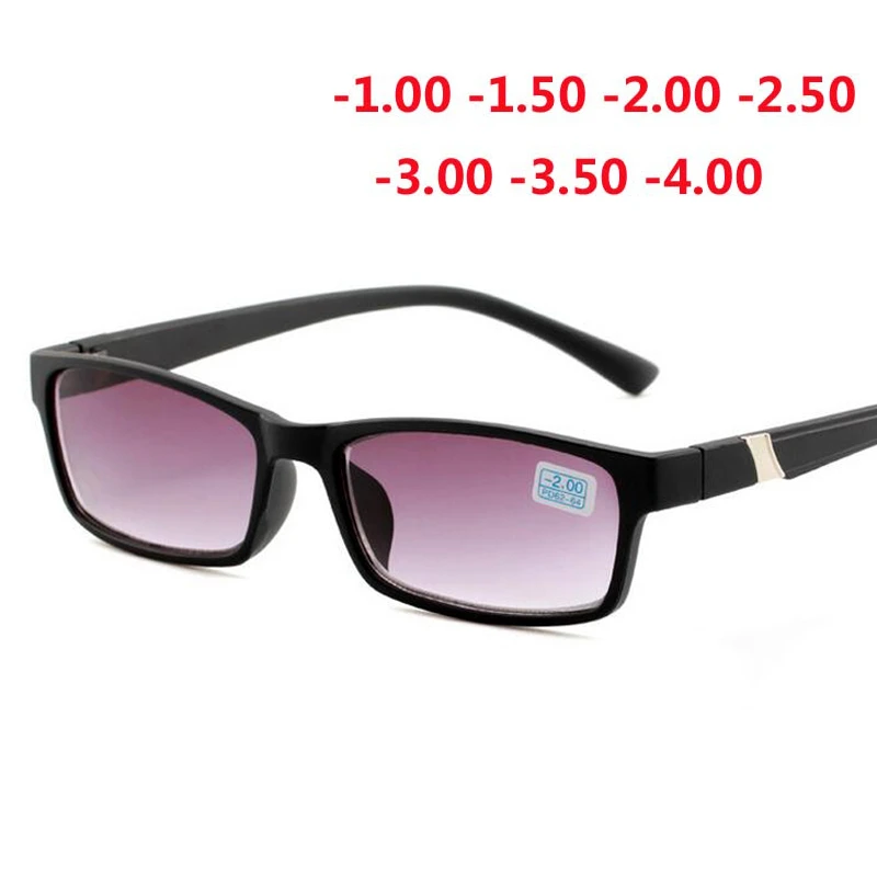 Finished Myopia Sunglasses For Unisex Anti-Blu-ray Fashion Myopia Sun Glasses Women Men -1.0 -1.5 -2.0 -2.5 -3.0 -3.5 -4.0