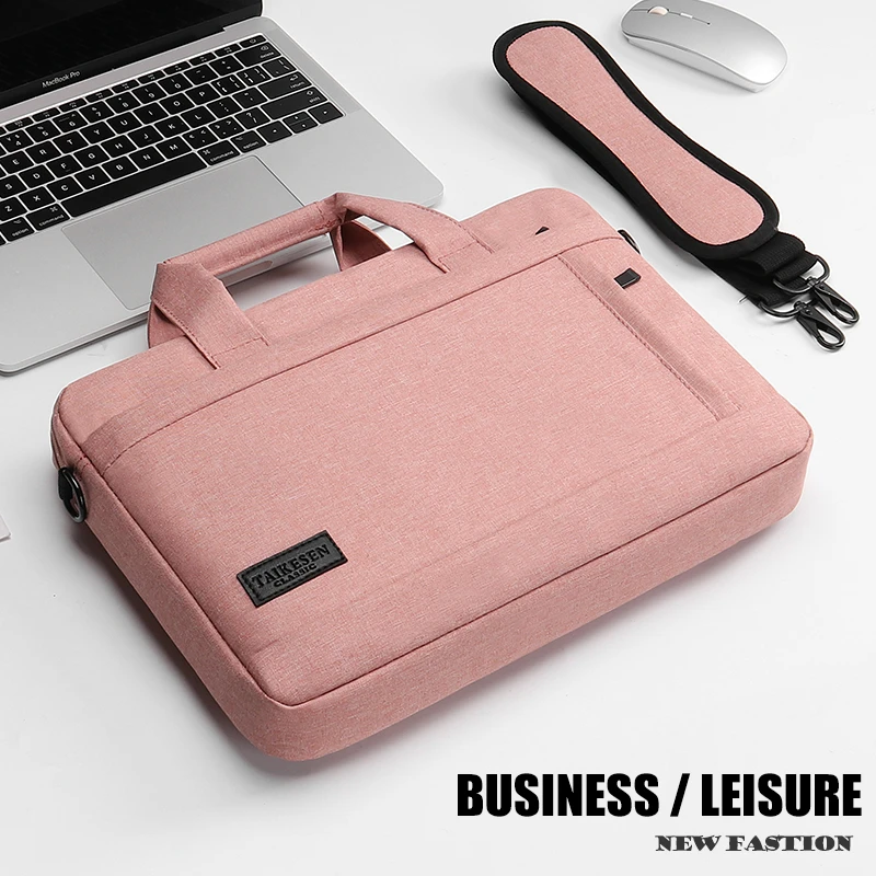 Laptop Bag Sleeve Shoulder Bag Notebook Carrying Case For pro13 14 15.6 Inch Macbook Air 13.3 Case ASUS Acer Lenovo Dell Handbag