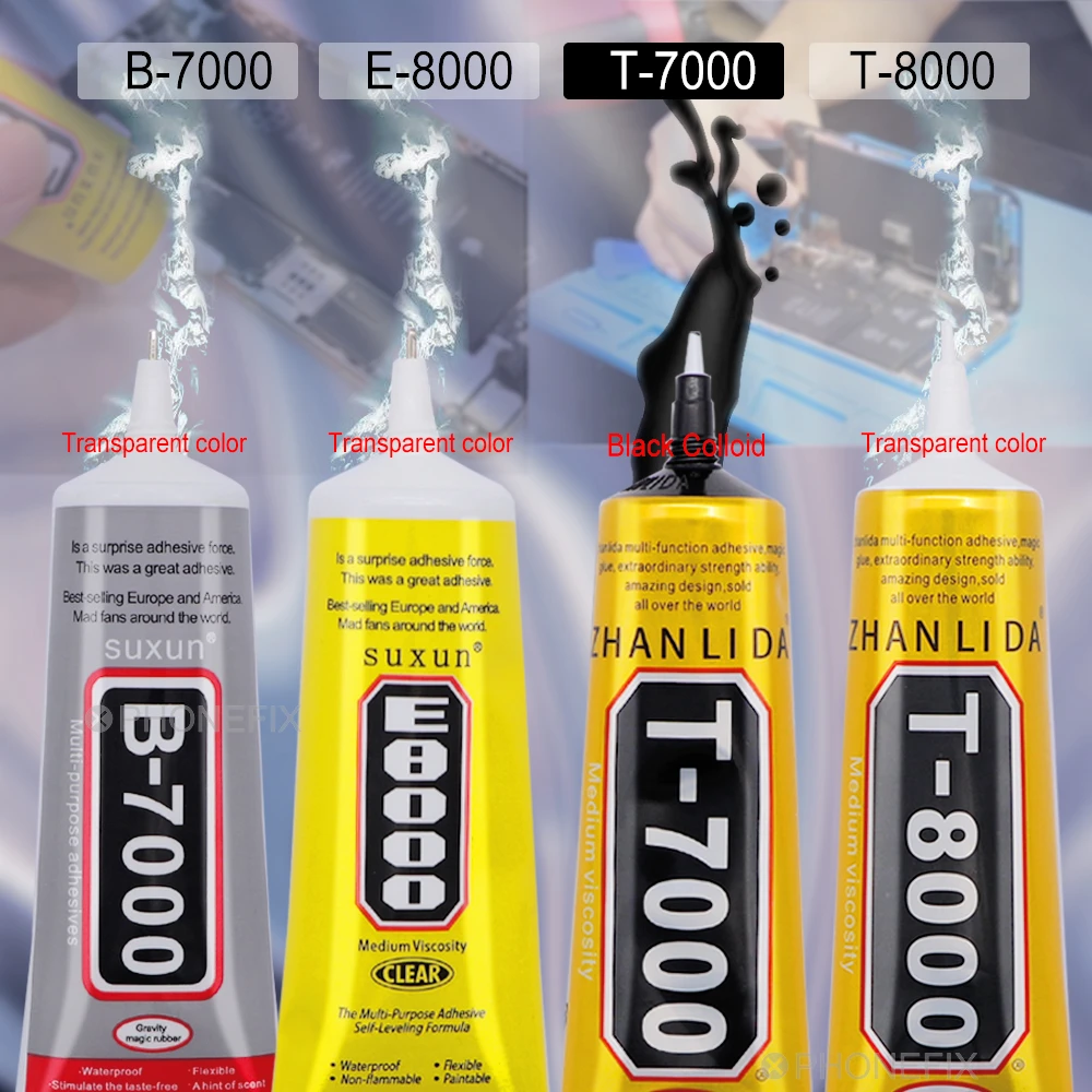 B7000 Glue T7000 Adhesive Glue Clear Liquid For Crystal Adhesive Jewelry DIY Glue 15ml 50ml 110ml Needles Epoxy Resin DIY Glue