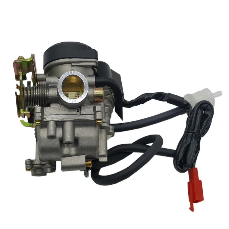 PD18J 18mm Big Bore Carb CVK Motorcycle Carburetor for Chinese GY6 50cc 60cc 80cc 100cc 139QMB 139QMA Scooter Moped ATV Go-Kart