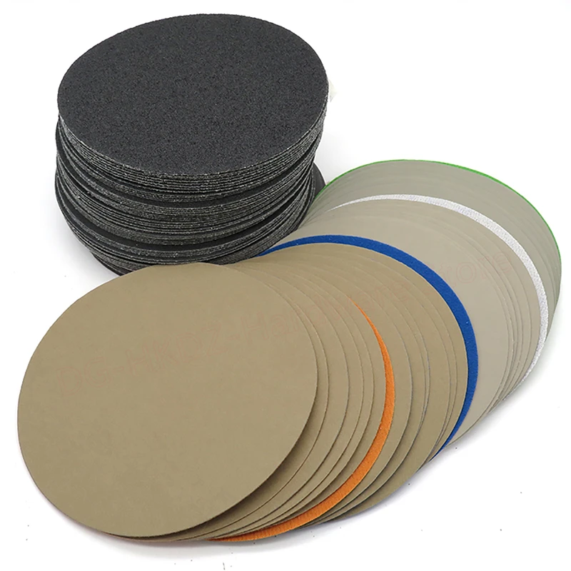 Flocking Disc Wet And Dry Sandpaper 400 800 1500 2000 2500 3000 5000 7000 10000 Grit 3