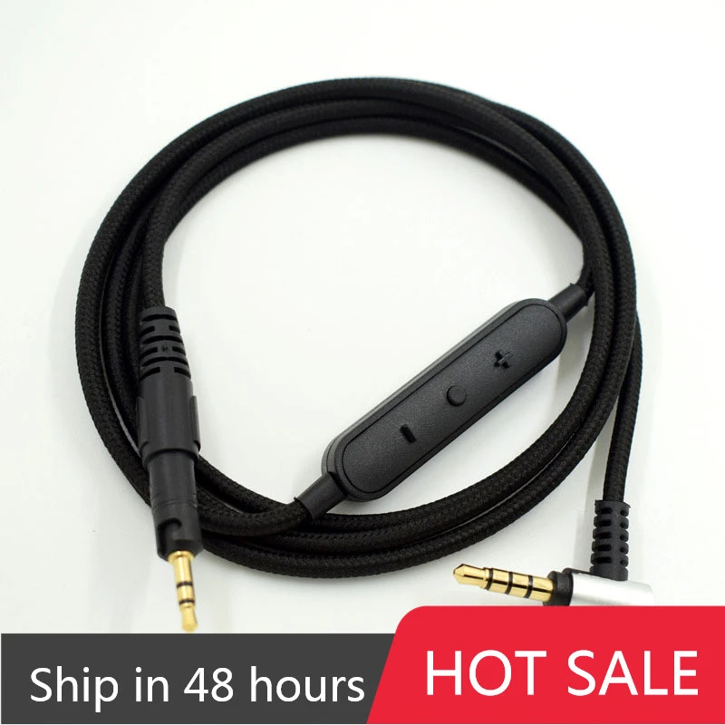 Replacement Audio Cable For Audio-Technica ATH-M50X M40X Headphones Fits Many Headphones 23 AugT2