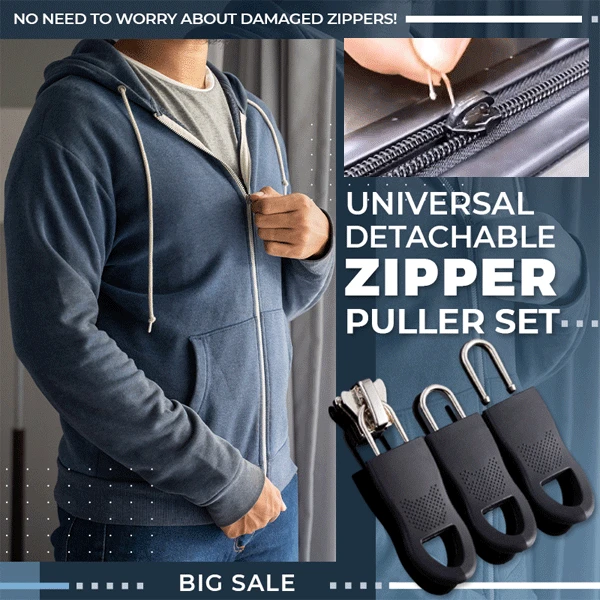 8Pcs Universal Detachable Zipper Puller Set Repair Kit Zipper Pull for Zipper Slider DIY Sewing Craft sewing Kits Resin Zip Head