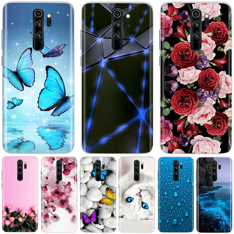 For Redmi 9 Case Soft Silicone Back Cover TPU Case on For Xiaomi Redmi 9 Phone Back Cover Redmi9 6.53 Fundas For Redmi 9 Cases