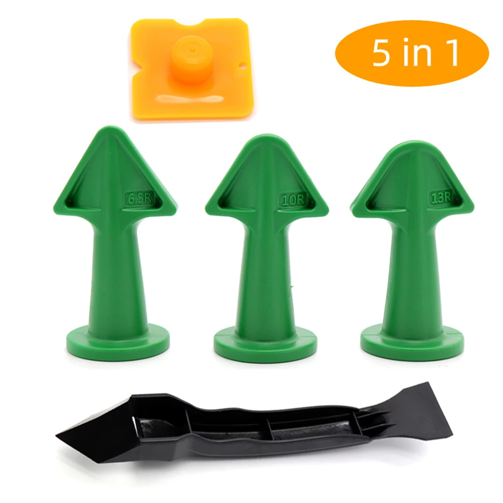 5 in1 Silicone Remover Glue Caulk Finisher Sealant Smooth Scraper Grout Kit Tools Floor Mould Removal Hand Tools Set Accessories