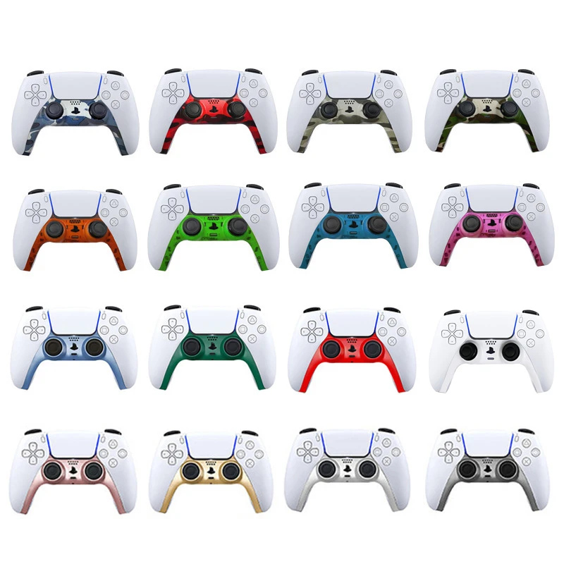 Decorative Strip for PS5 Controller Joystick Style Gamepad Cover Replacement Decorative Shell Trim Strip for Playstation 5