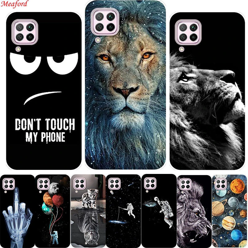 Cool Case For Huawei Nova 6 se P 40 P40 lite Case Silicone Back Cover For Huawei Nova 7i Case For Huawei P40 lite Case P40lite