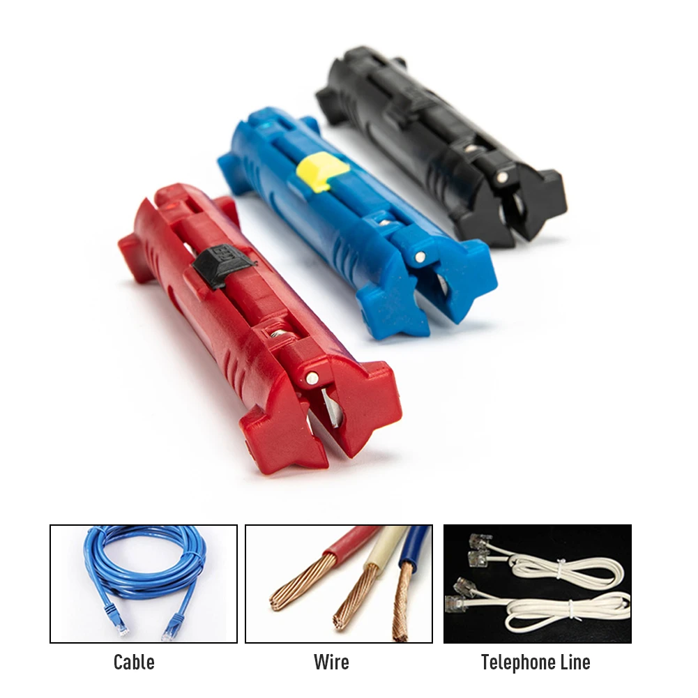 Multi-function Electric Wire Stripper Pen Rotary Coaxial Wire Cable Pen Cutter Stripping Machine Pliers Tool For Cable Puller